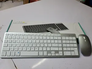 Bluetooth Keyboard and Mouse Rechargeable.