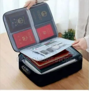 Portable Document Organizer Bag