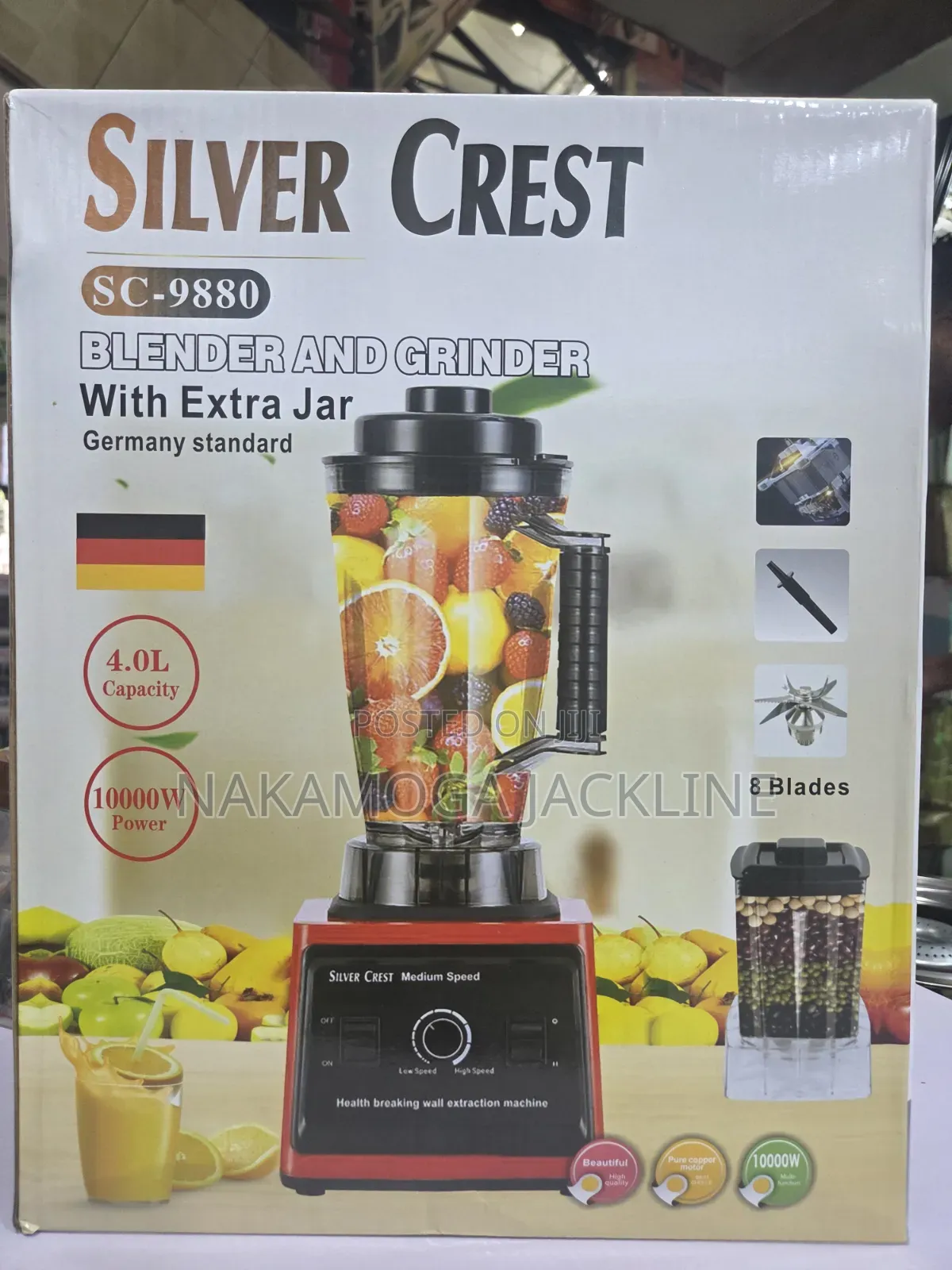 Sliver Crest Blender 4l Sc-9880