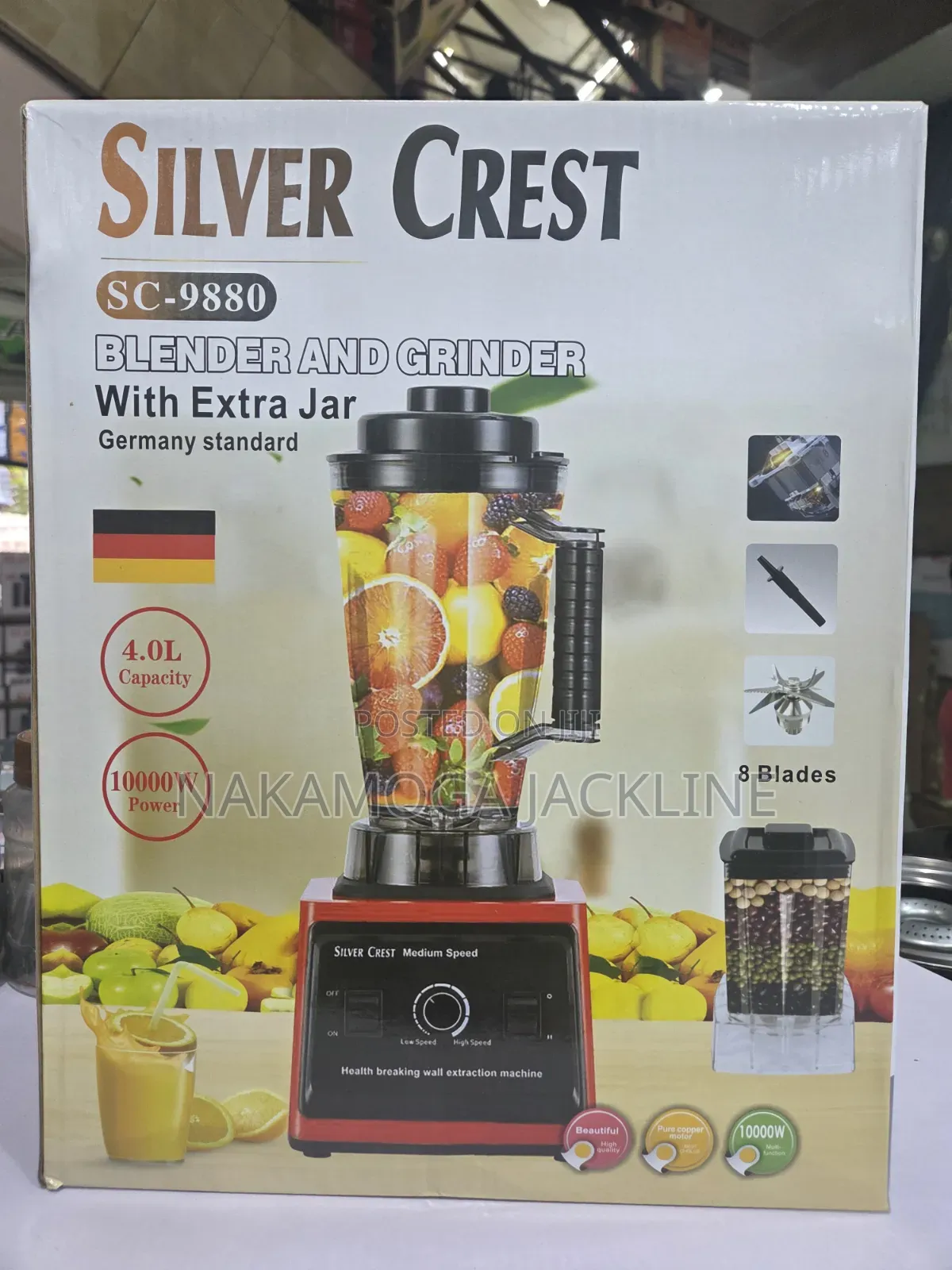Sliver Crest Blender 4l Sc-9880