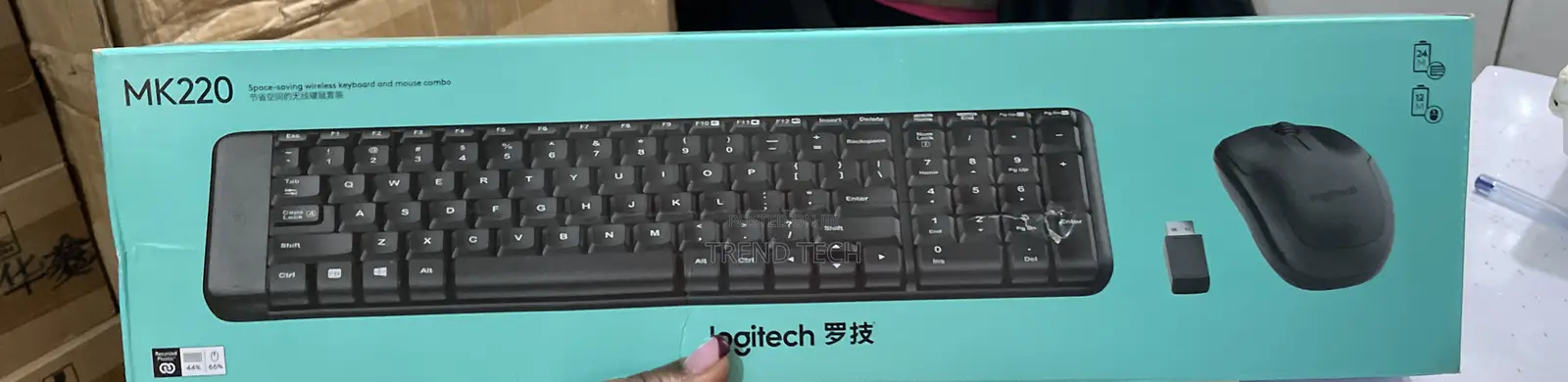 Logitech Mk220 Keyboard and Mouse