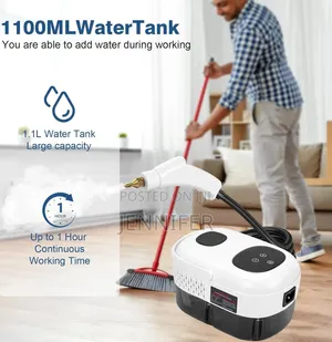 Heavy-Duty Handheld Steam Cleaner