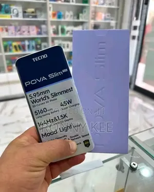 New Tecno Pova Slim 5G 256 GB Silver