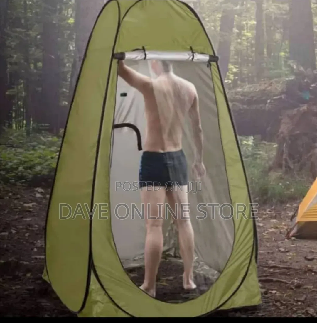 Portable, Army Green Pop-Up Privacy Tent