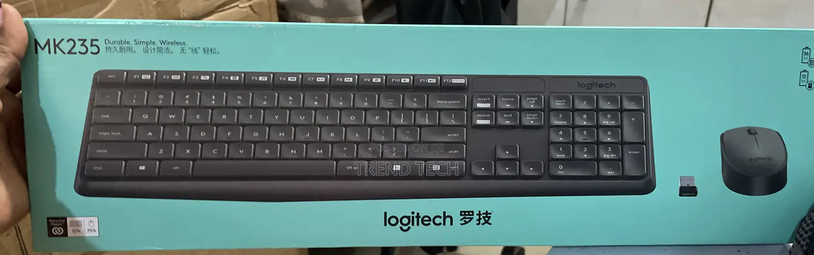 Logitech Mk235 Keyboard and Mouse