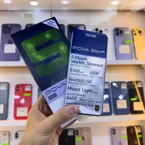 New Tecno Pova Slim 5G 256 GB Silver