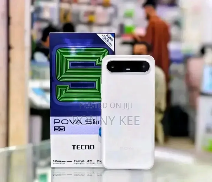 New Tecno Pova Slim 5G 256 GB White