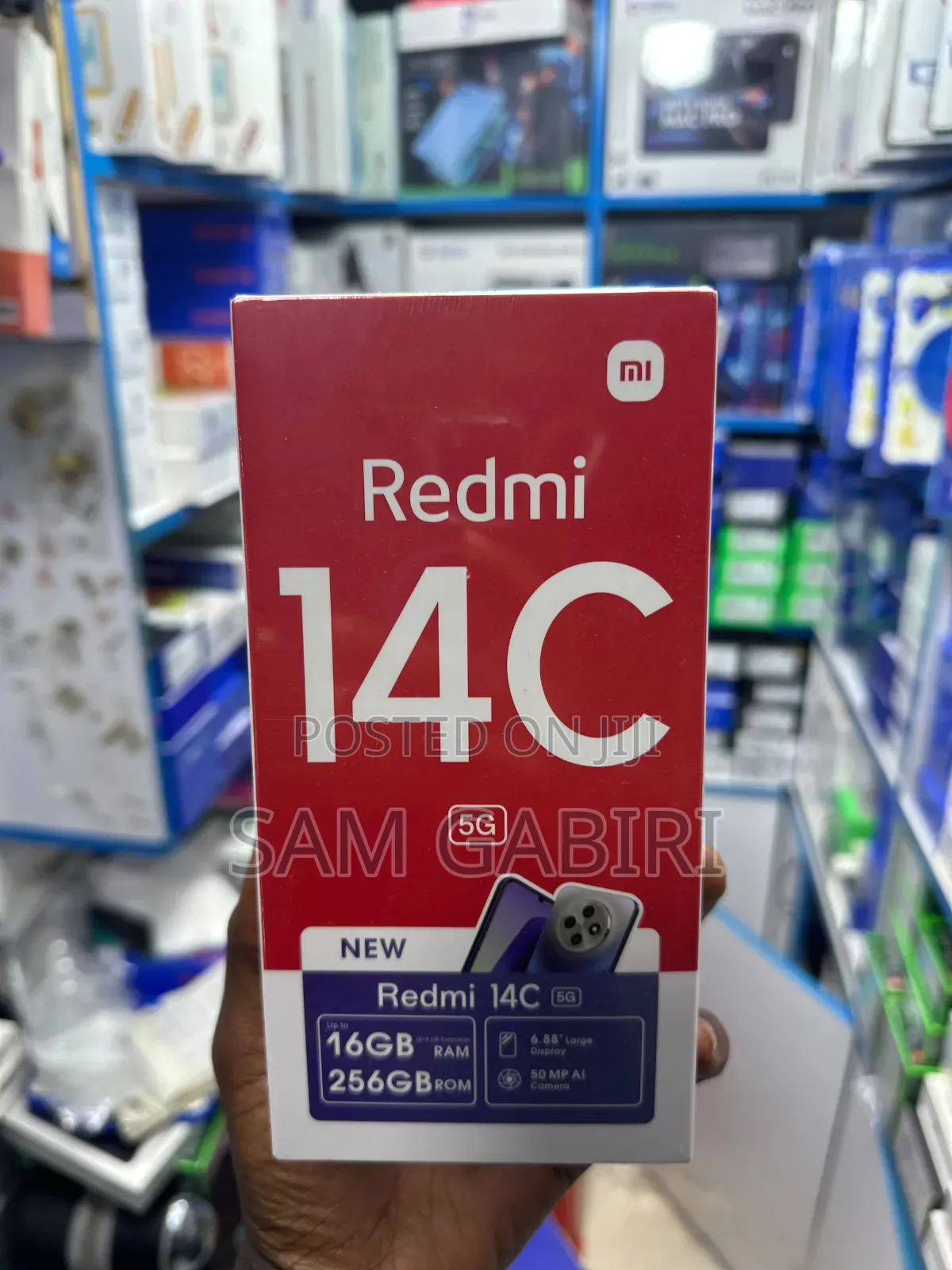 New Xiaomi Redmi 14C 256 GB Black