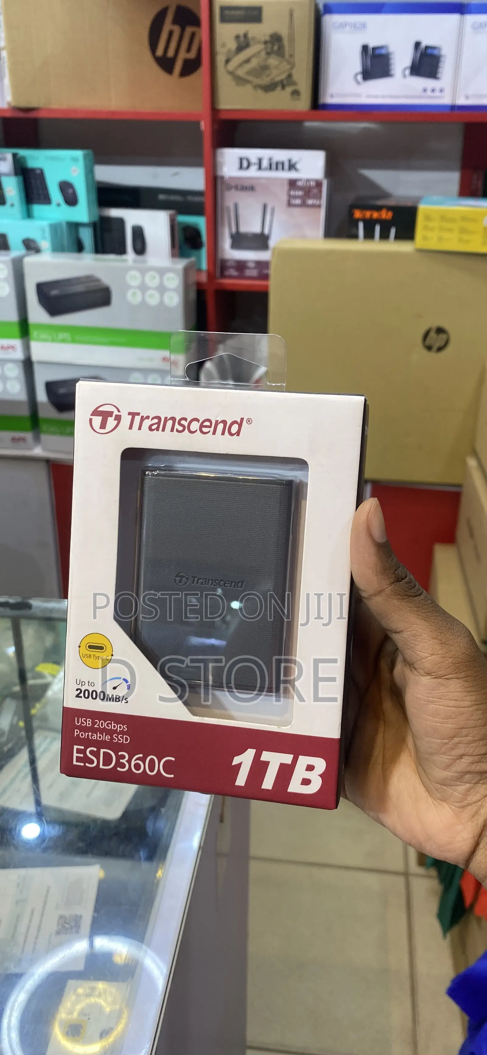 Transcend 1TB Portable SSD External