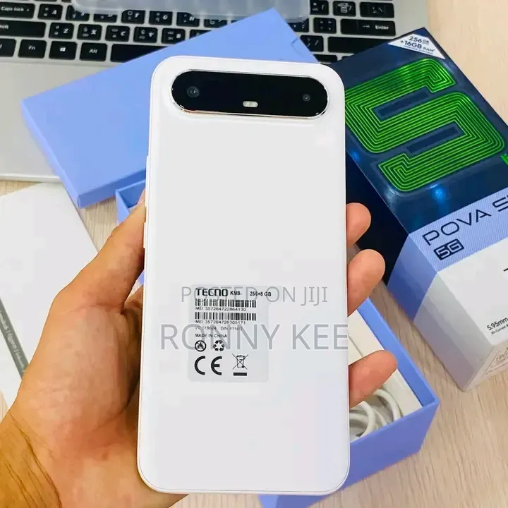 New Tecno Pova Slim 5G 256 GB White