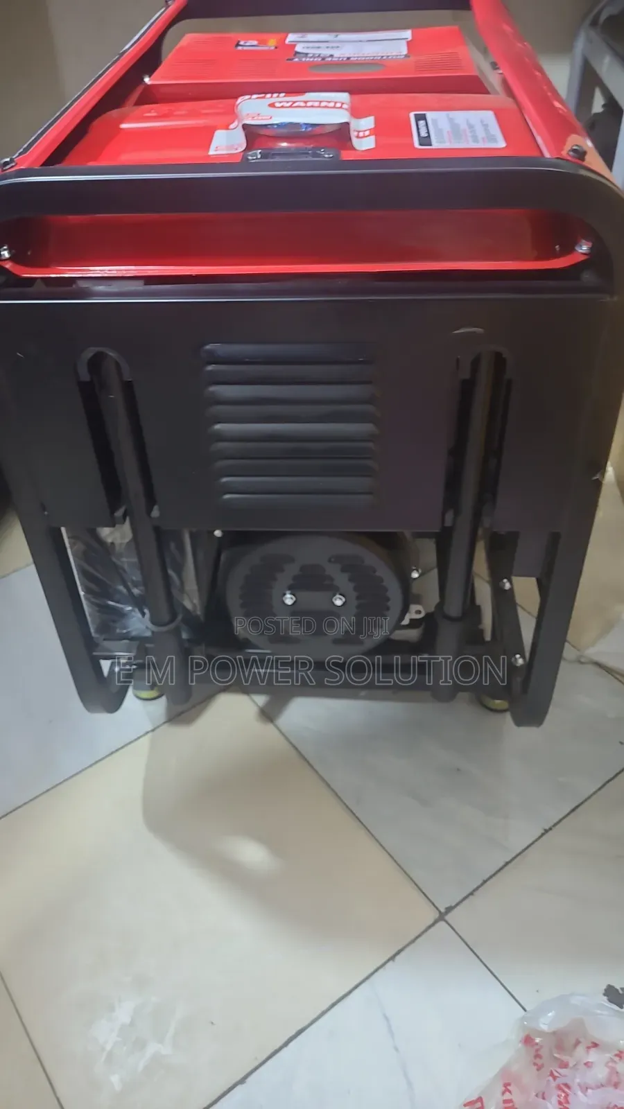Open Diesel Generator
