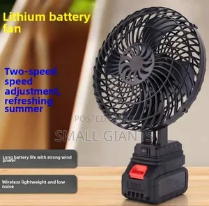 Portable Rechargeable High-Power Adjustable Electric Fan