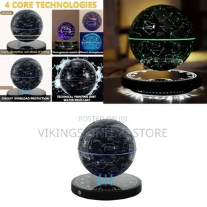 Constellations Earth Globe Night Light Magnetic Levitating Starry Sky
