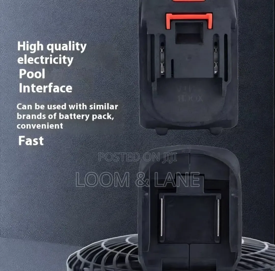 Portable Rechargeable High-Power Adjustable Electric Fan