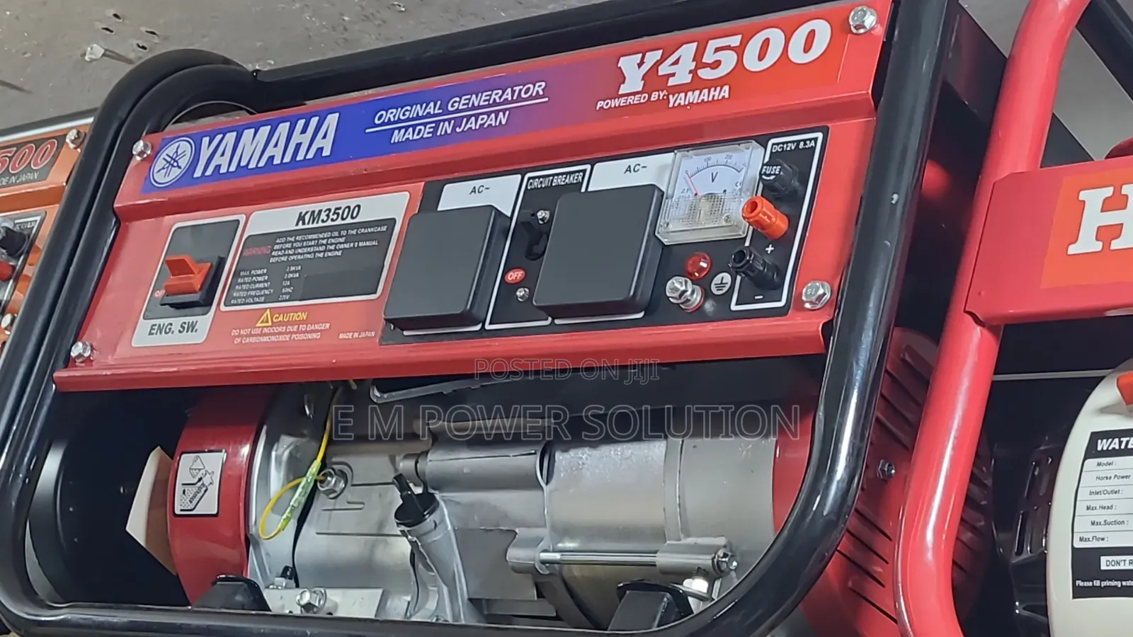 Yamaha Gasoline Generator Japan Make
