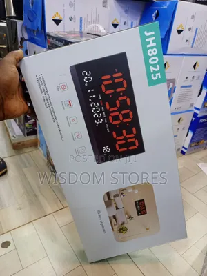 JH8025 LED Digital Calendar and Wall Clock.