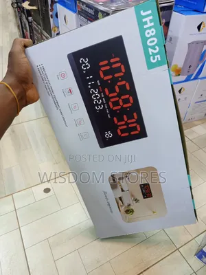 JH8025 LED Digital Calendar and Wall Clock.