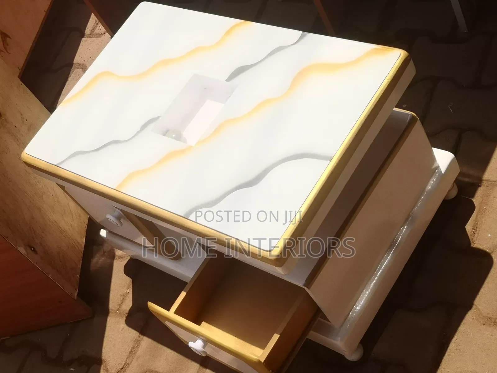 Center Table With Glass Top