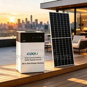 500w + 1kwh All in One Cooli Power Station With Its Solar Panel