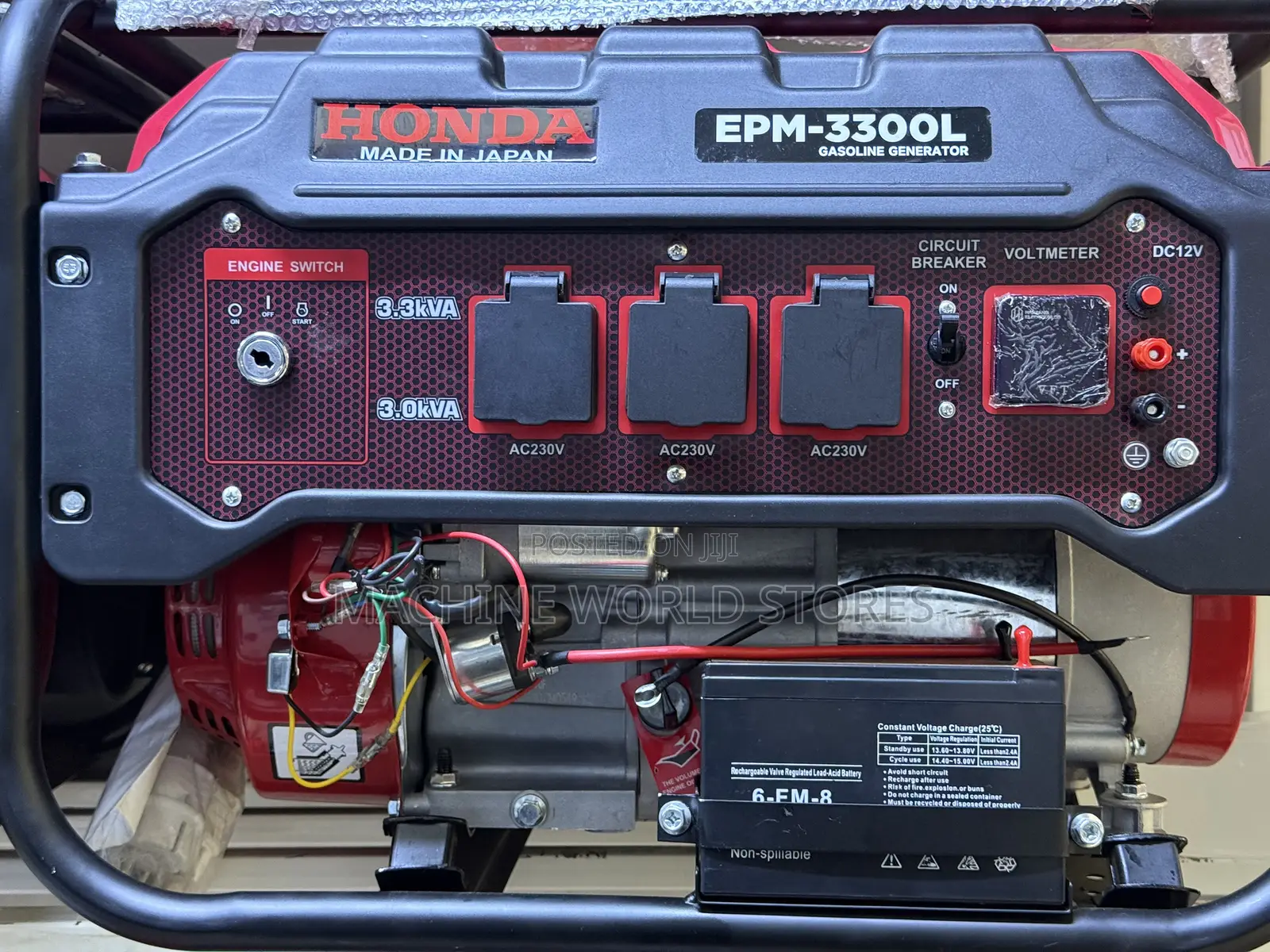 Honda Gasoline Generator 3.3kva