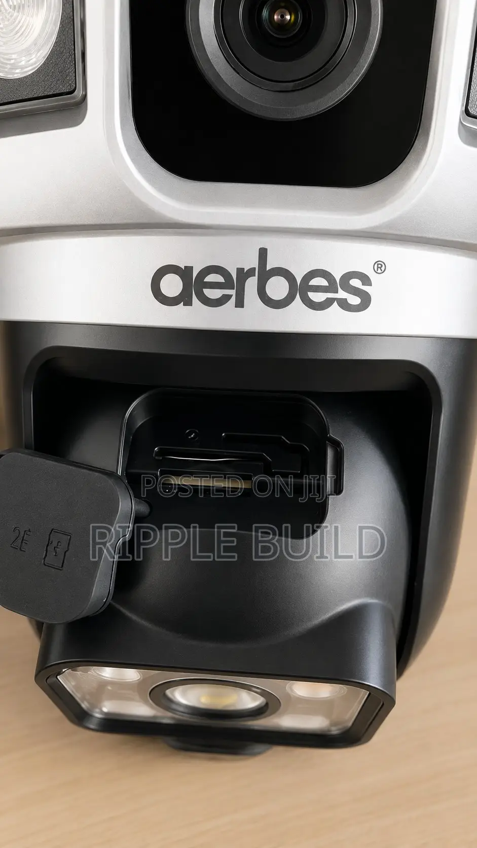Aerbes 4G Solar PTZ Security Camera With 3 Lenses AB-JK70-G