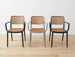 Slated Mesh Back Plastic Chairs Plastic Chairs