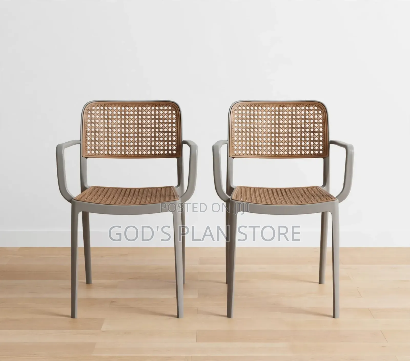 Slated Mesh Back Plastic Chairs Plastic Chairs