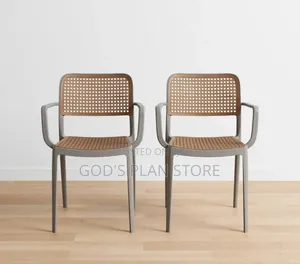Slated Mesh Back Plastic Chairs Plastic Chairs
