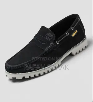 Original Men’S Black Suede Timberland Loafers