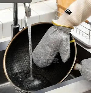Magic Steel Wire Dish Washing Gloves