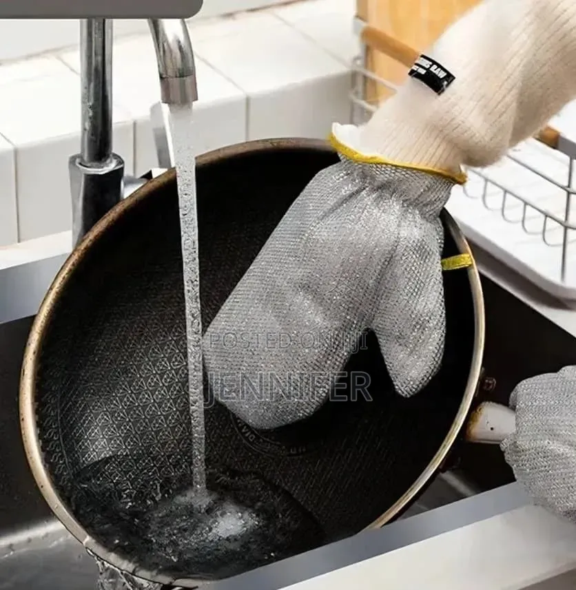 Magic Steel Wire Dish Washing Gloves