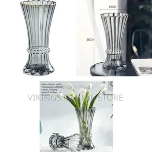 Vase Minimalism for Home Glass Vase Hydroponic Flowers Decorative