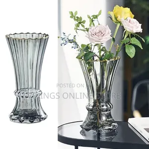 Vase Minimalism for Home Glass Vase Hydroponic Flowers Decorative