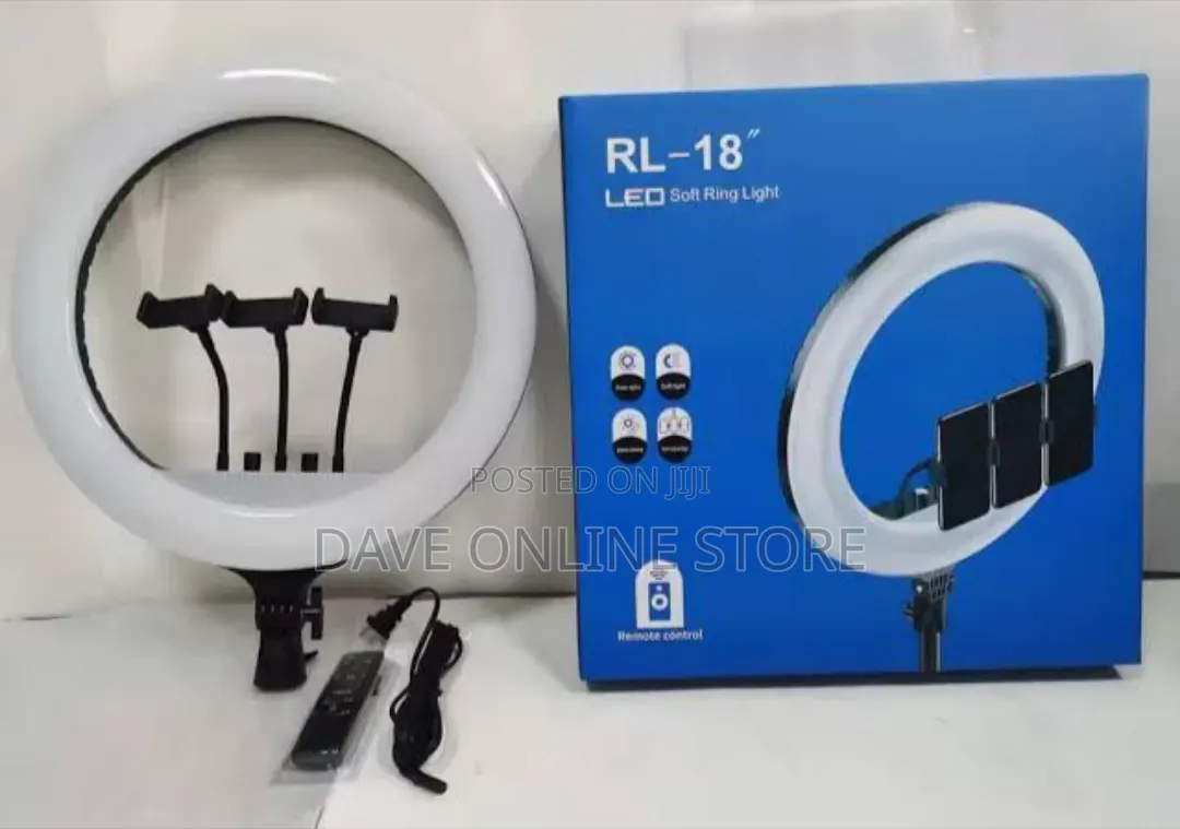 RL-18 Led Soft Ring Light Kit
