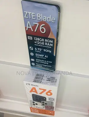 New ZTE Blade A76 5G 128 GB Blue