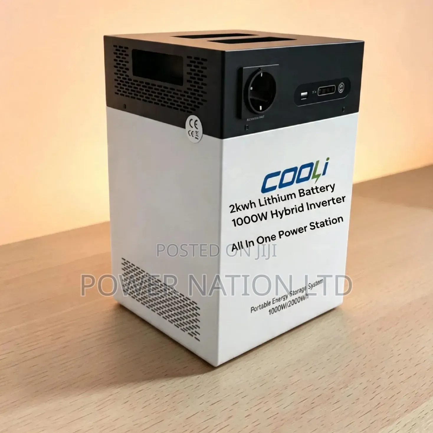 2kwh + 1000w Cooli All in One Power Station Without Solar Panel