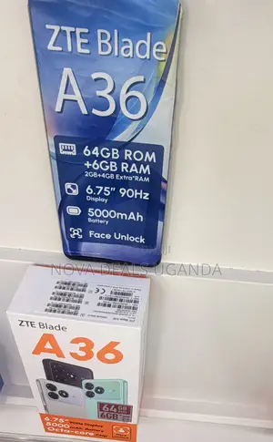 New ZTE Blade A36 64 GB Blue