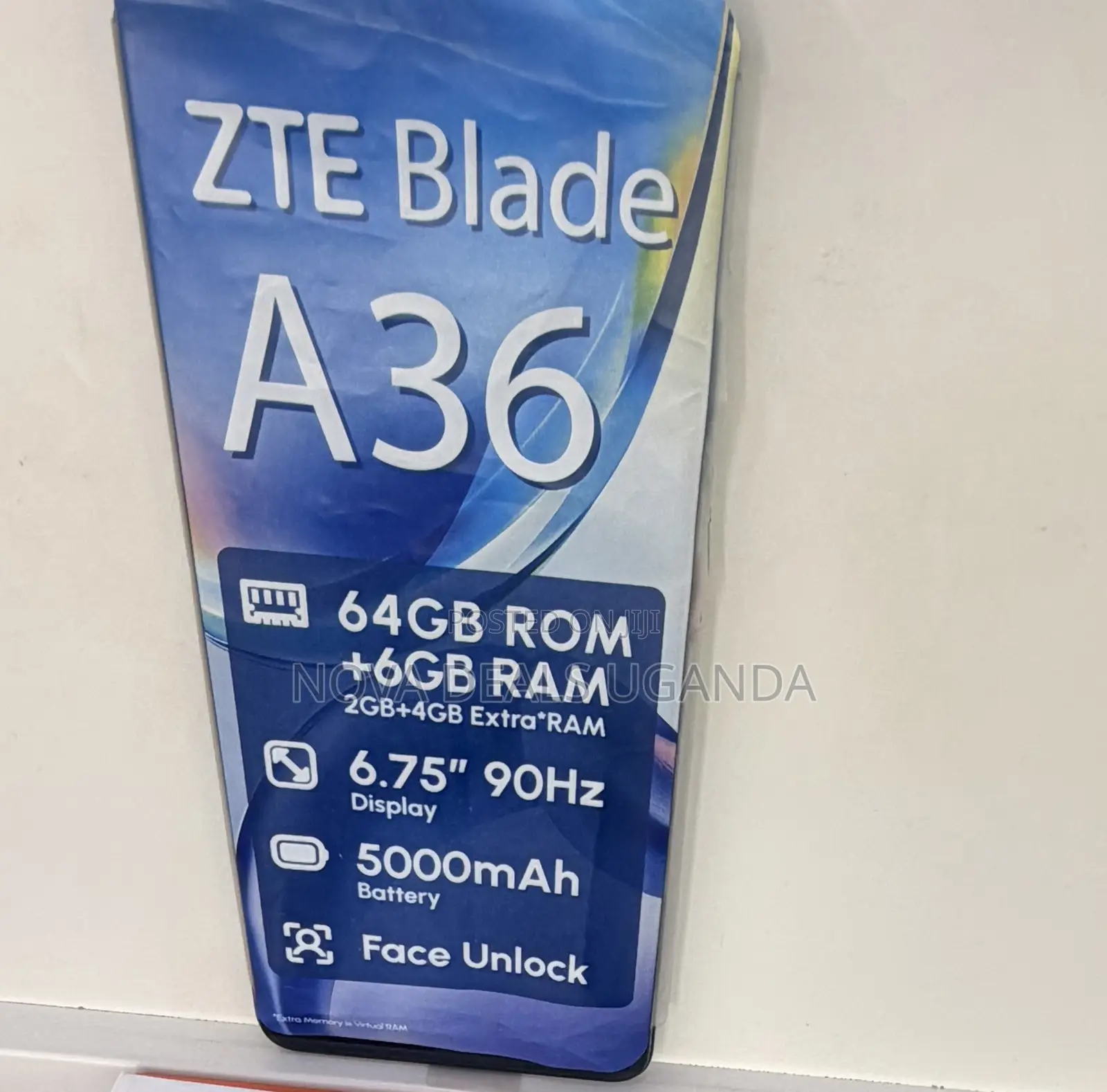 New ZTE Blade A36 64 GB Blue