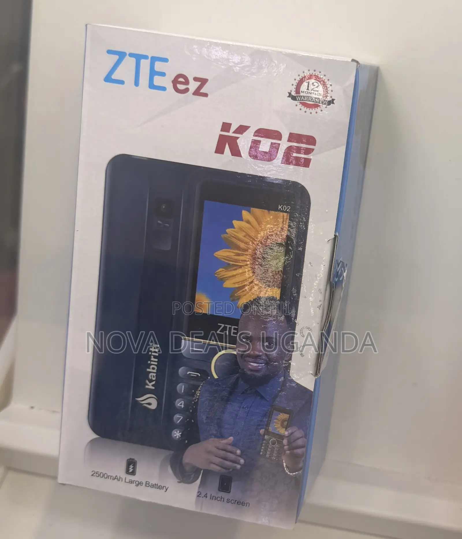 New ZTE K2 Black
