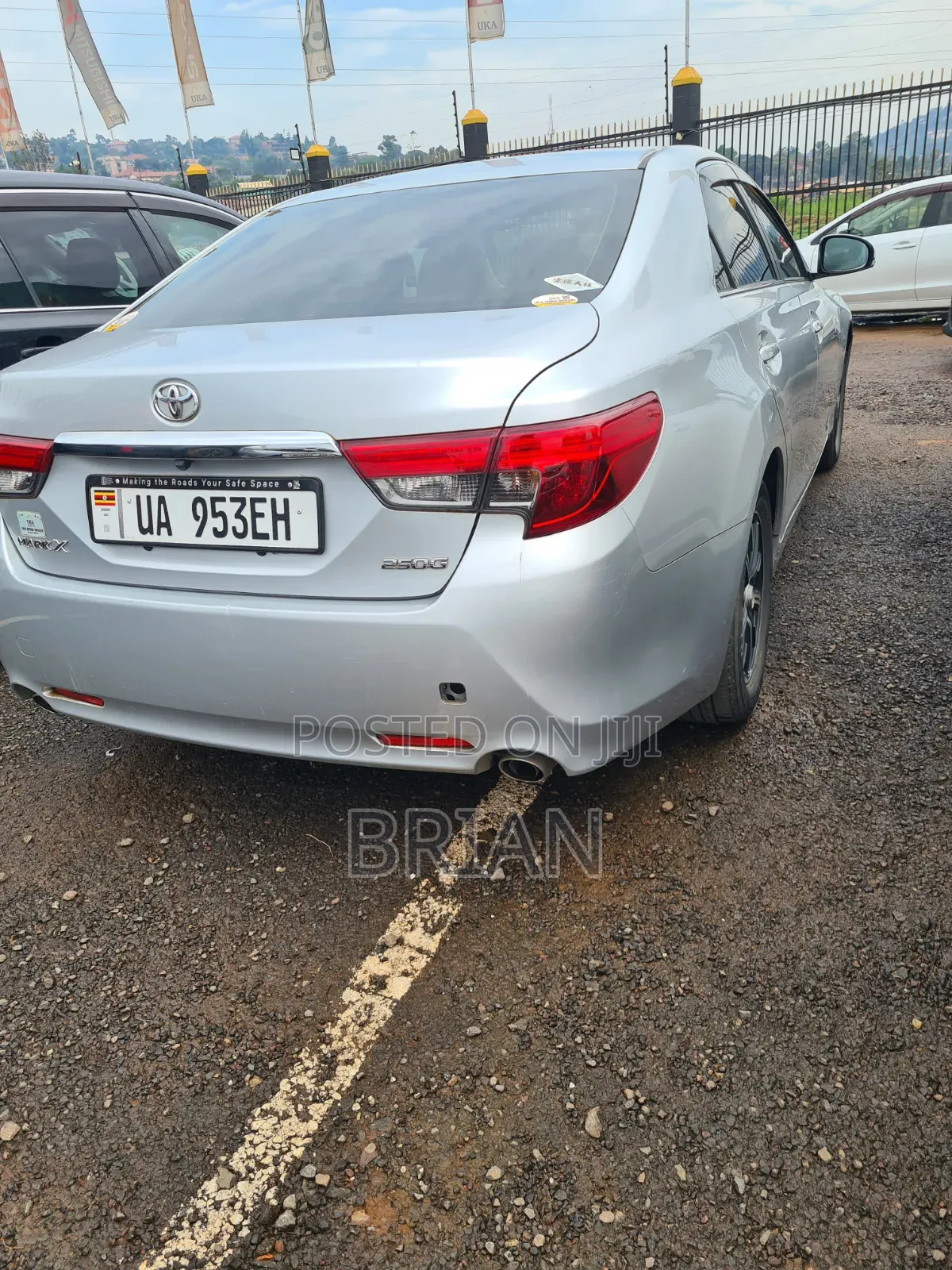 Toyota Mark X 2012 Silver
