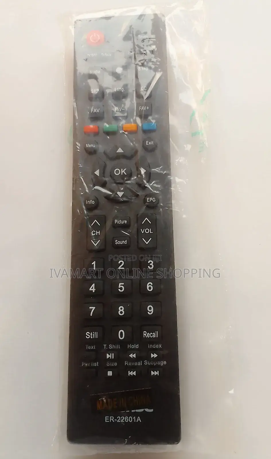 Hisense Digital TV Remotes - 3 Types