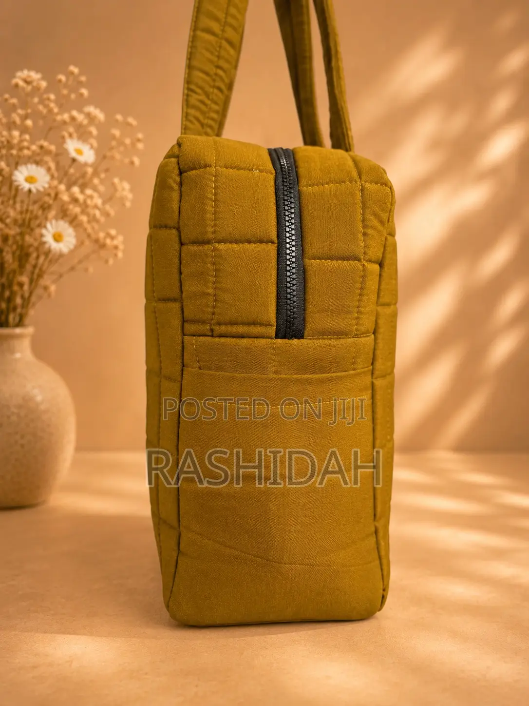 Daima Tote Bag - Golden Brown