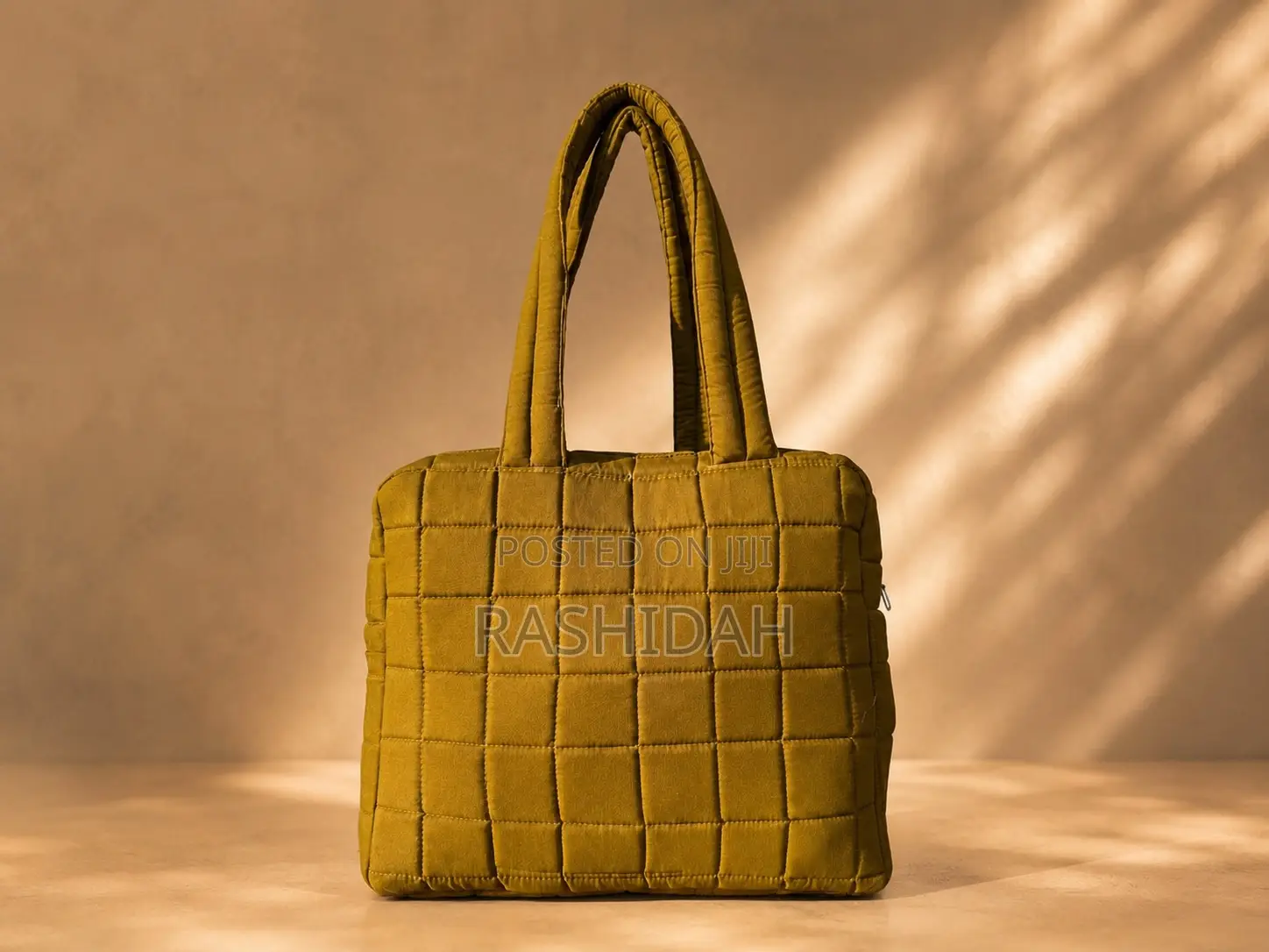 Daima Tote Bag - Golden Brown