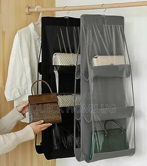 6-Pockets Handbag Hanging Storage Organizer-Space Saving
