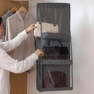 6-Pockets Handbag Hanging Storage Organizer-Space Saving