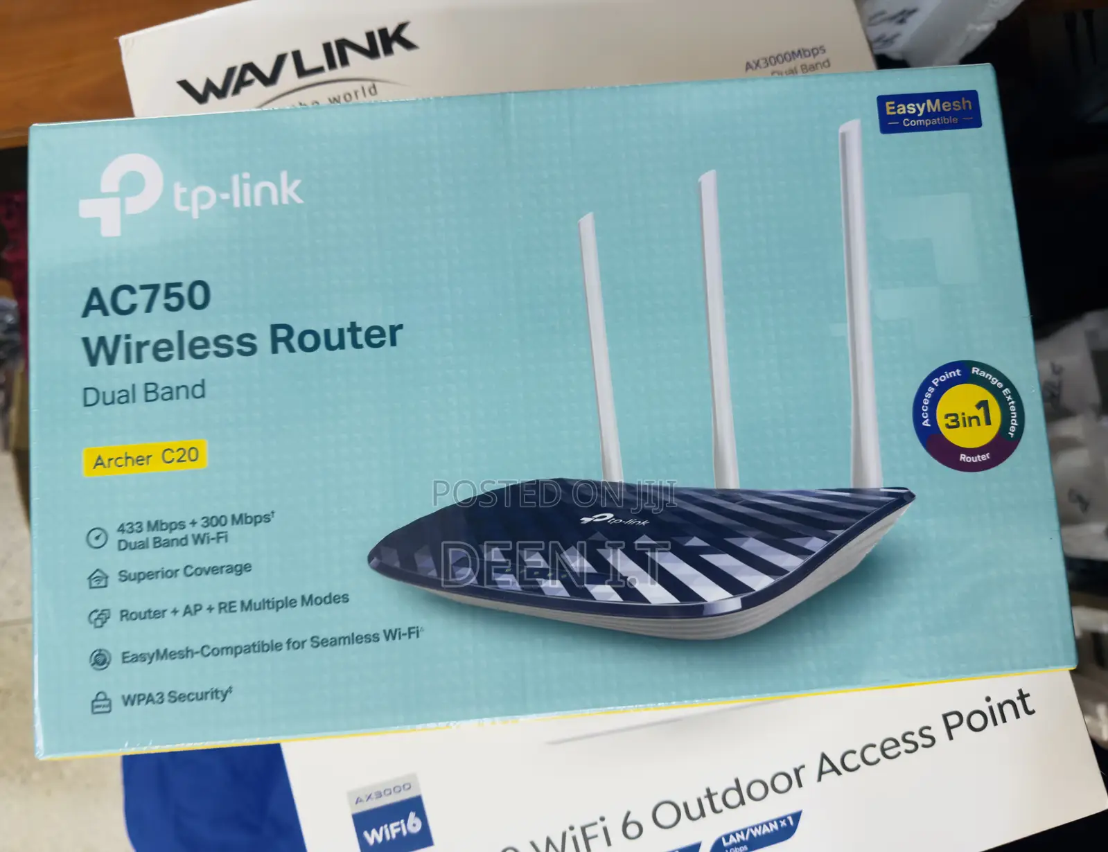 TP-Link Archer C20 AC750 Wireless Dual Band Route