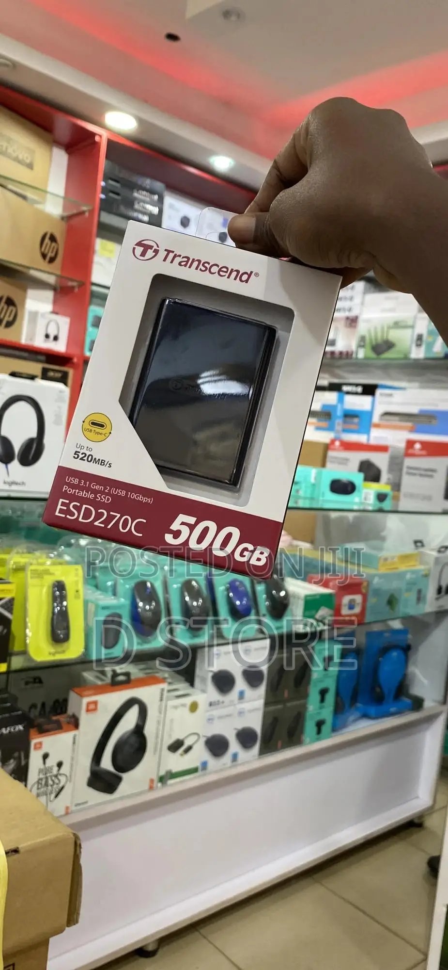 Transcend Storejet 500gb External