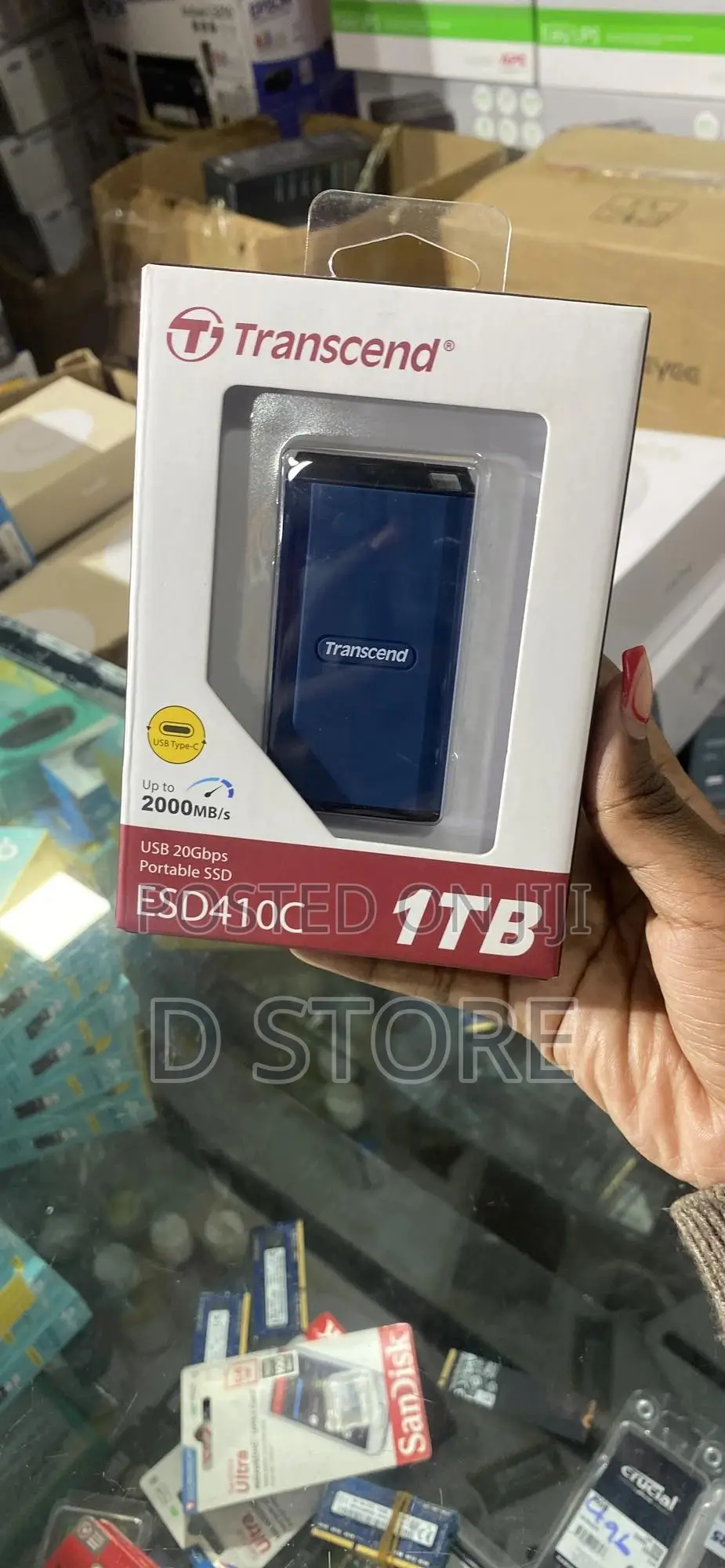 1tb Portable SSD Transcend