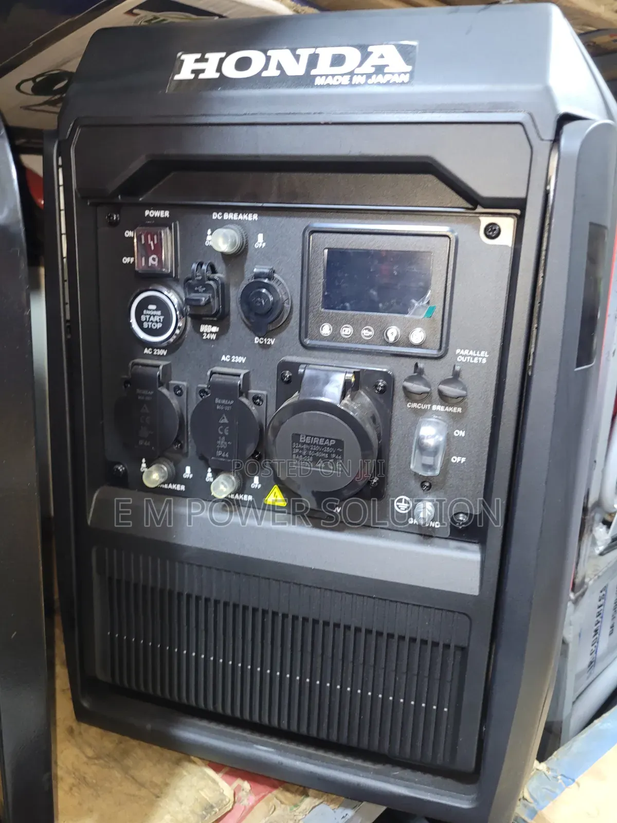 Honda Silent Potable Inverter Generator 6000watts Made in Japan