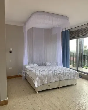 6x6 Luxury Wall Mounted Mosquito Net- White